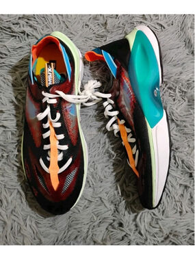 Nike N110 D/MS/X Men Size 12 Black Blue Gaze Low Top Sneakers AT5405-001